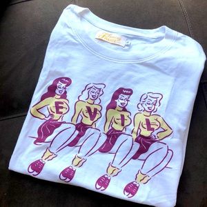 E V I L Cheerleading T Flaming Mamie